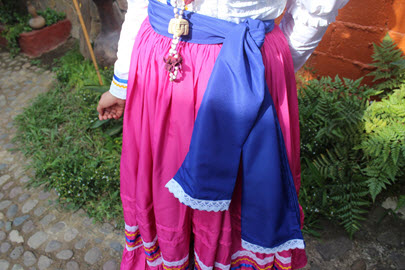 Falda de la mujer
