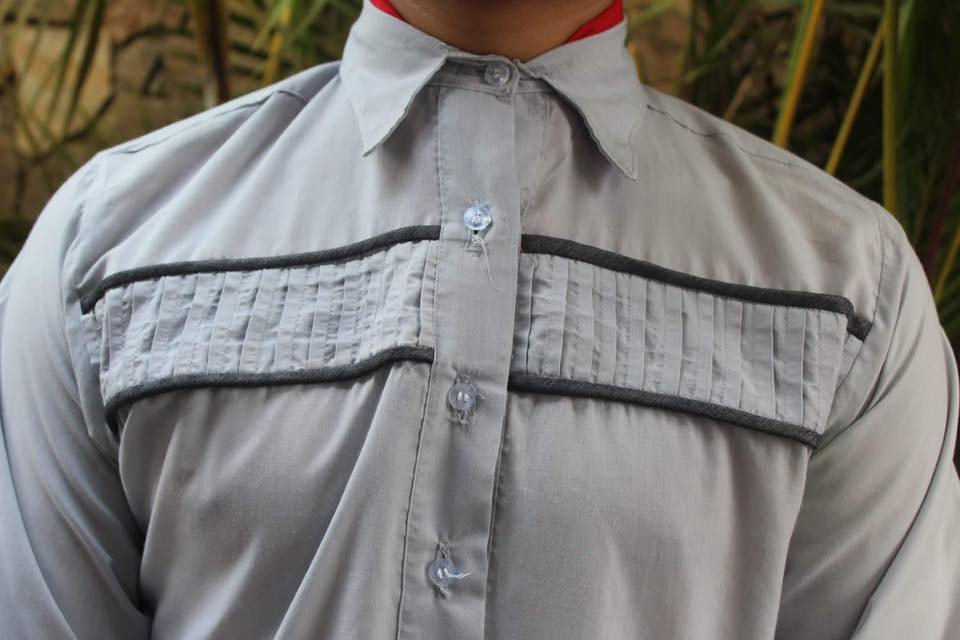 Camisa del varón frente